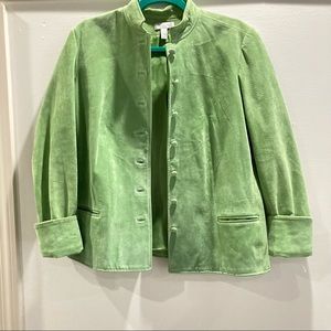 Green Suede Jacket